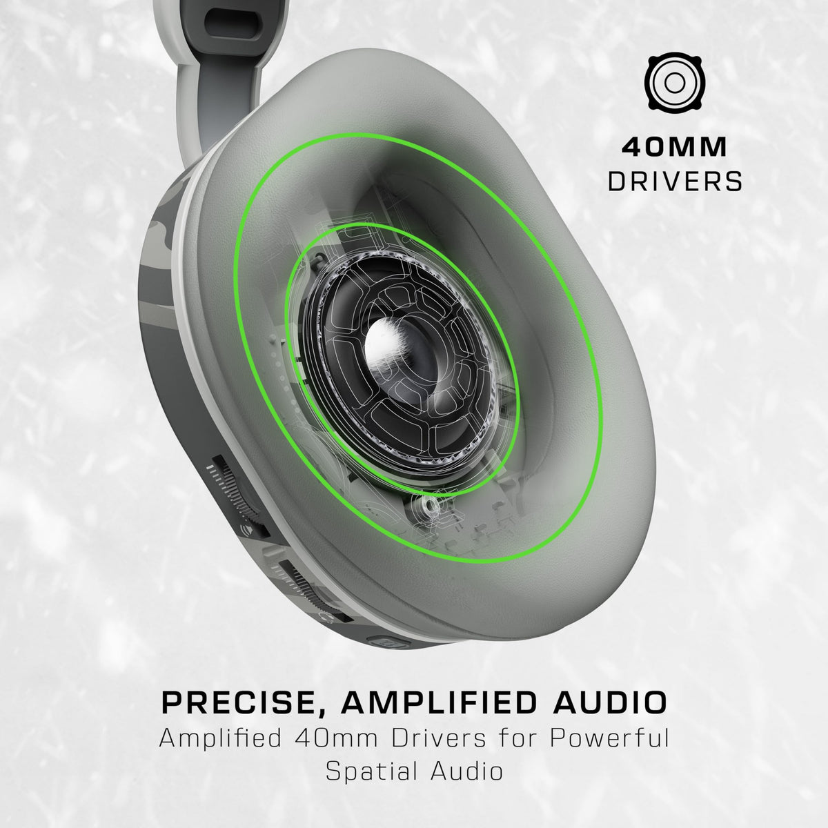 Turtle Beach Stealth 500 Wireless Gaming Headset, Arctic Camo