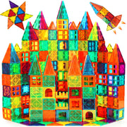 FNJO Magnetic Tiles Building Set, 110 Pieces