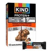 KIND PROTEIN+ Bars, Peanuts & Dark Chocolate, 12 x 62 g