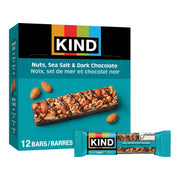KIND Bars, Dark Chocolate Nuts & Sea Salt, 12 x 40 g