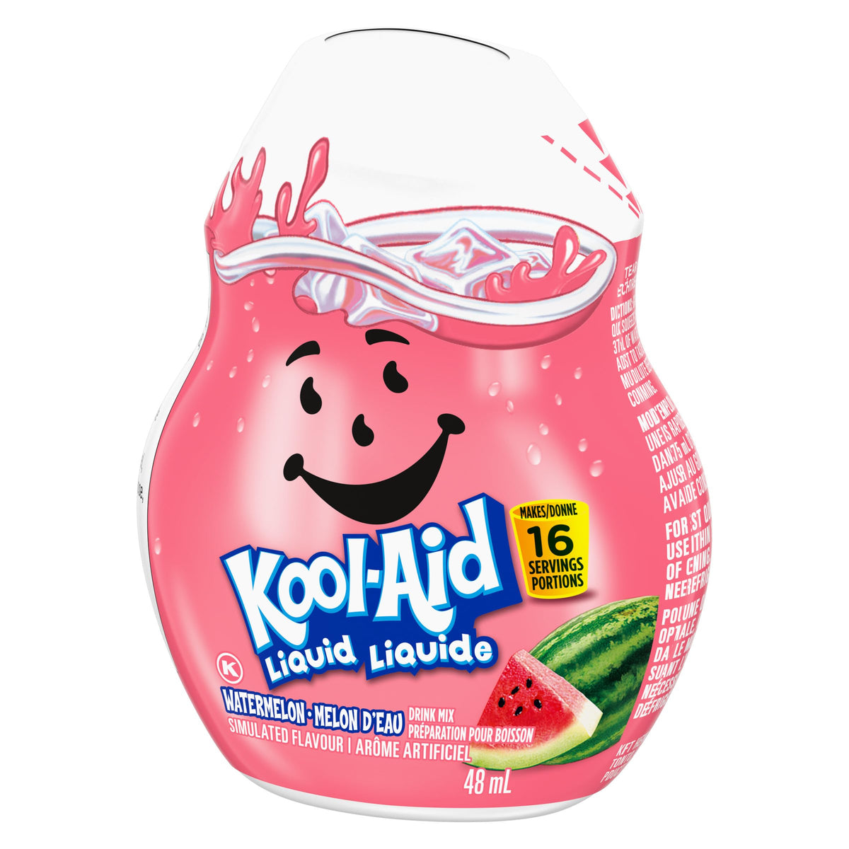 Kool-Aid Watermelon Liquid Drink Mix, 48 mL, Pack of 12