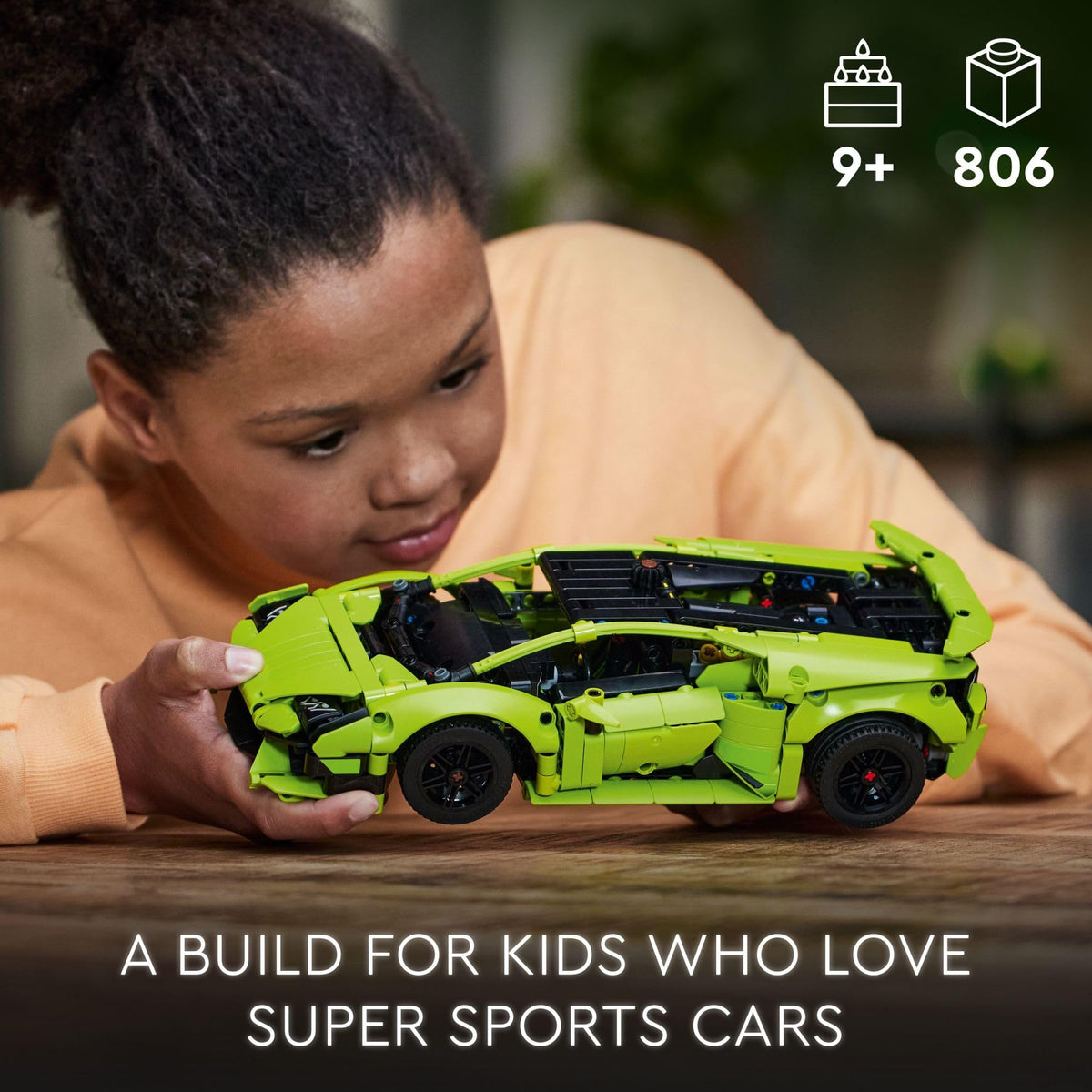 LEGO Technic Lamborghini Huracán Tecnica Building Kit, 42161