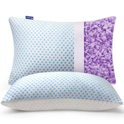 Cooling Memory Foam Pillows, Queen Size, 2 Pack, 20x30In