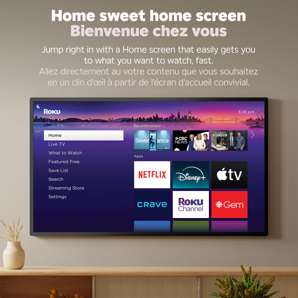 Roku Streaming Stick 4K 2022 with Voice Remote