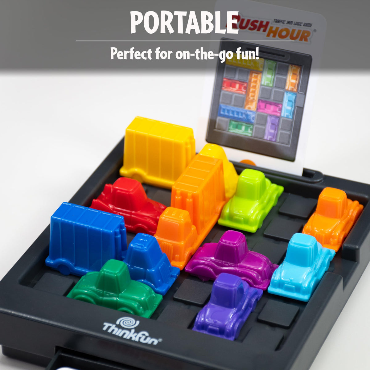ThinkFun Rush Hour Traffic Jam Logic Game, Ages 8+