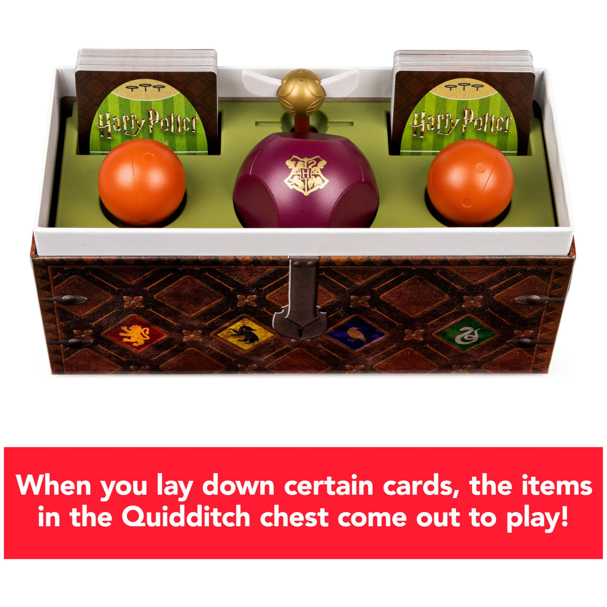Harry Potter Catch the Golden Snitch Quidditch Board Game, Ages 8+
