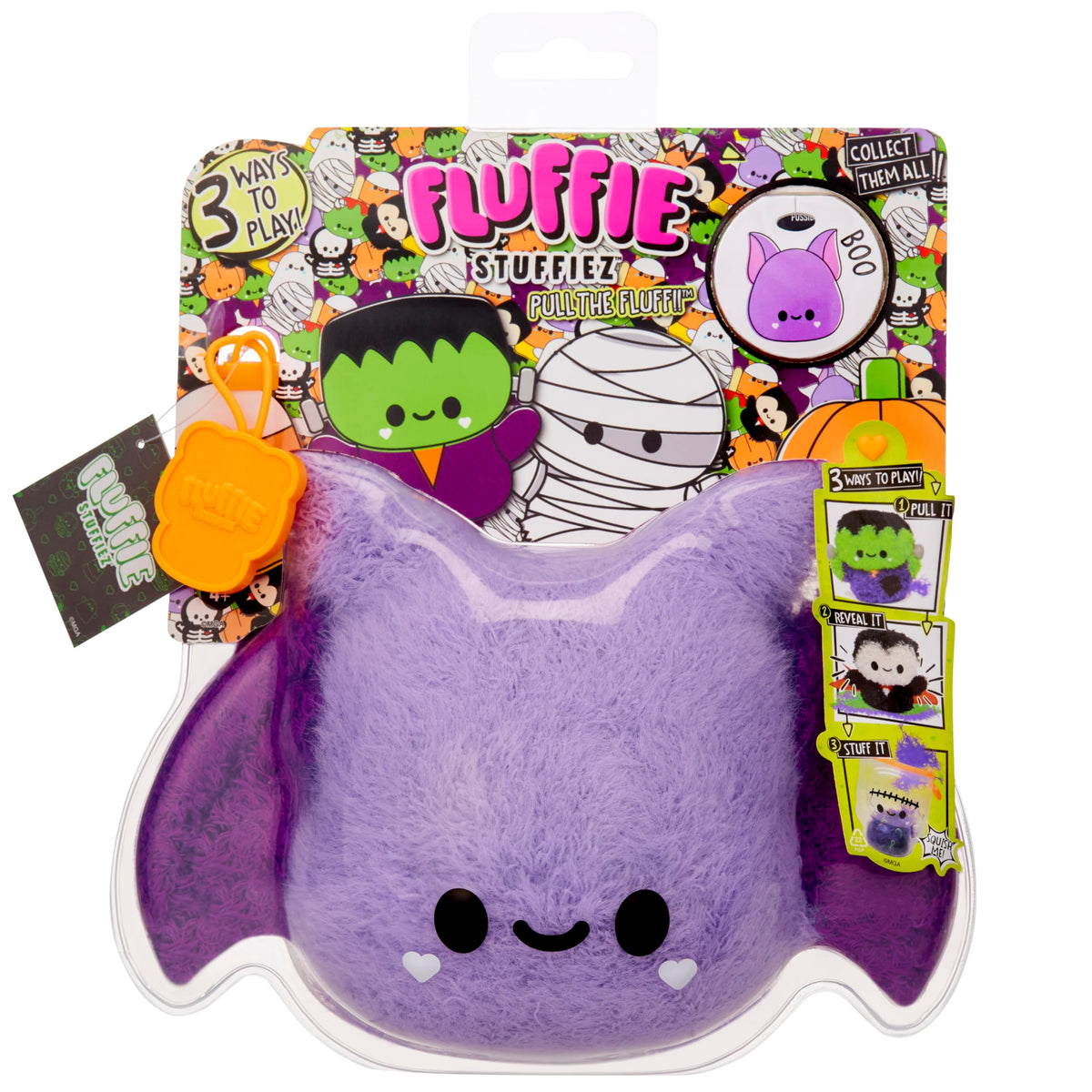 Fluffie Stuffiez Small Plush, Halloween Bat