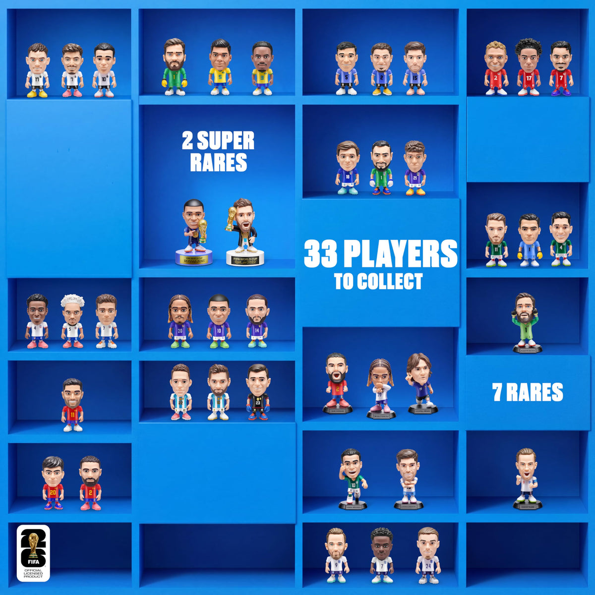 FIFA World Cup 2026 Ballers Series 1 Collectible by ZURU, 2 Pack