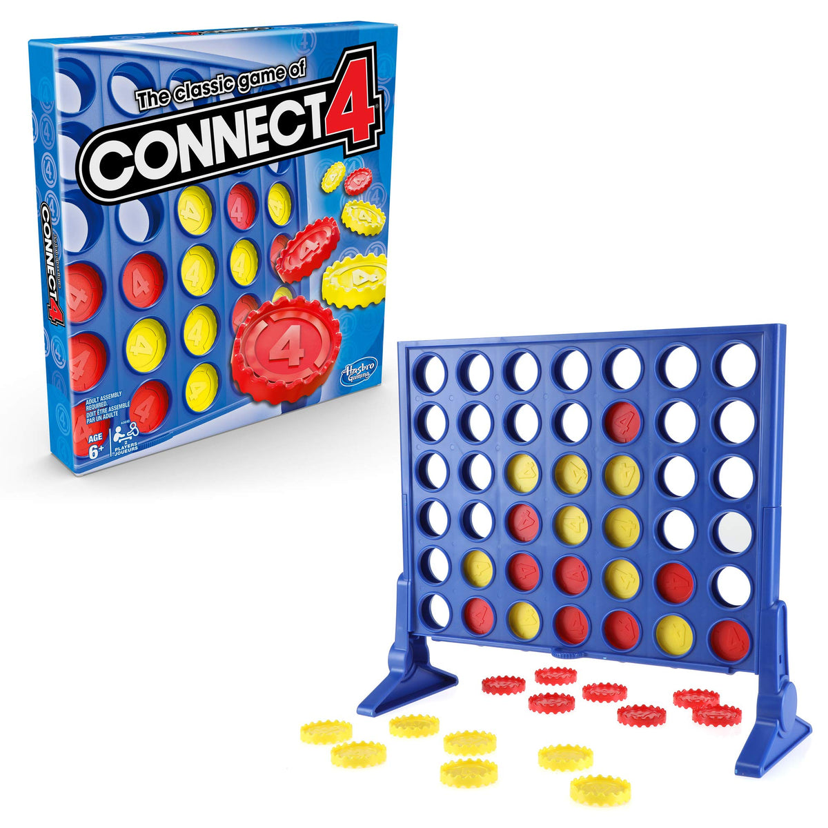 Connect 4 Classic Grid Board Game
