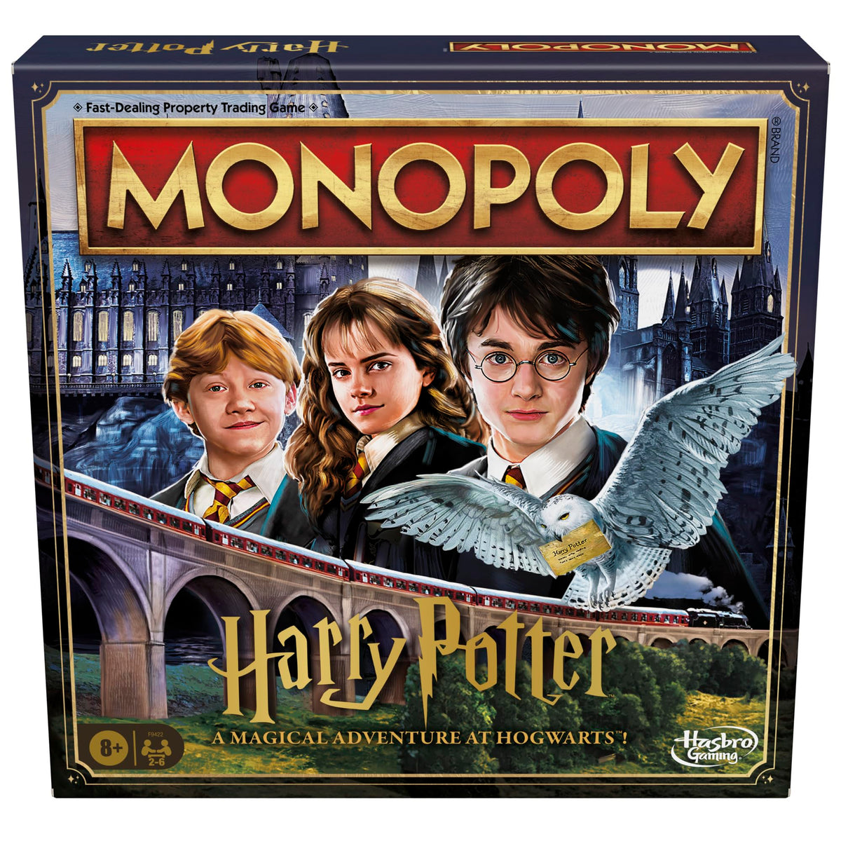 Monopoly Harry Potter Edition Board Game, Ages 8+, 2-6 Players
