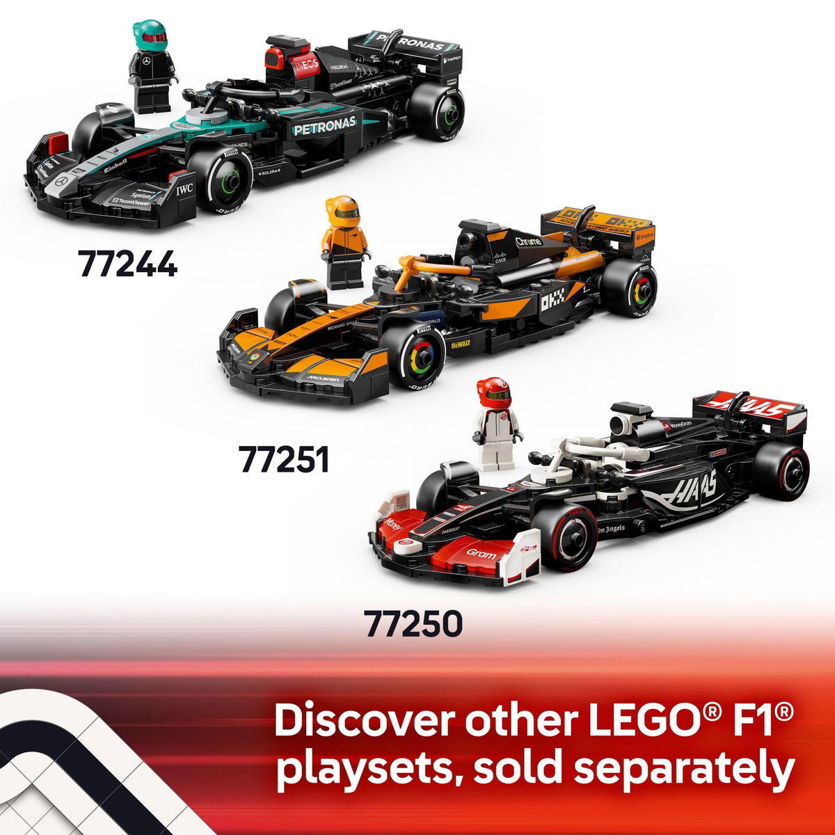 LEGO Speed Champions BWT Alpine F1 Team A524 Race Car, 77248