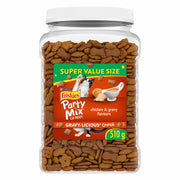 Friskies Party Mix Cat Treats, Crunch Chicken, 510 g, 3 Pack