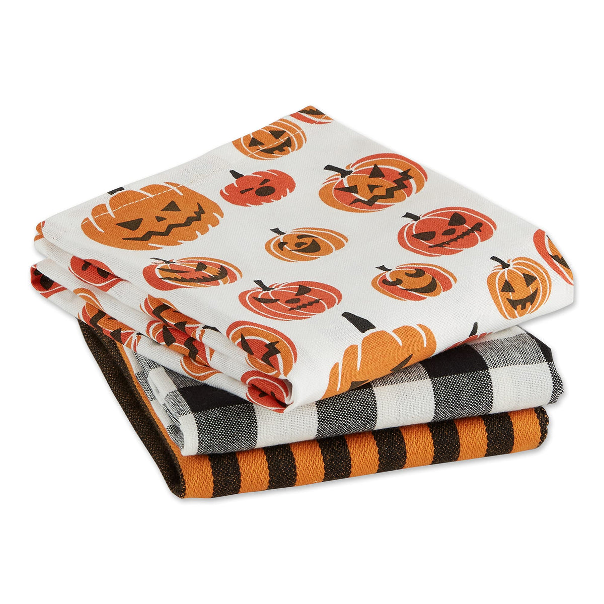 DII Halloween Hand Towels, 18x28, 3 Count