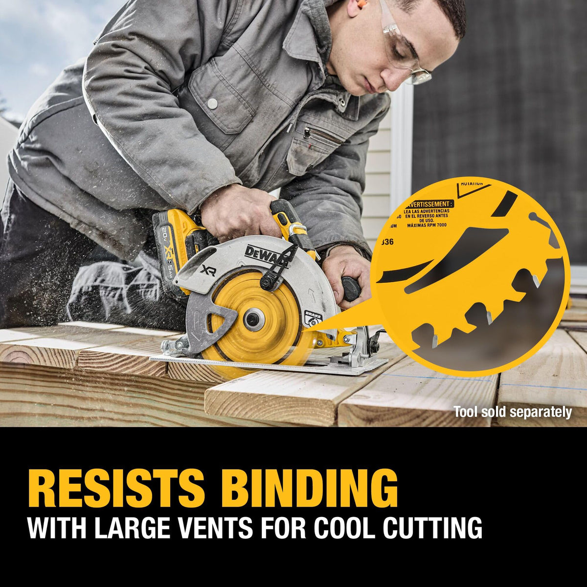 DeWalt Circular Saw Blade Combo Pack, 6-1/2 Inch, DWA2612CMB