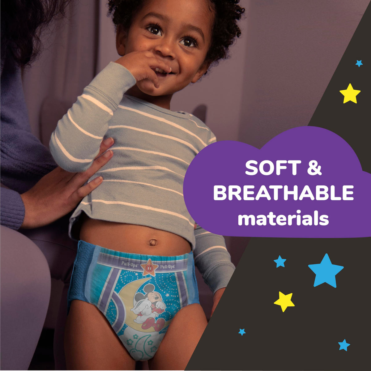 Pull-Ups Boys' Night-Time Potty Training Pants, 3T-4T, 108 Count