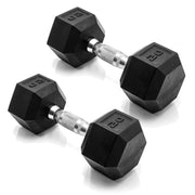 CAP Barbell Coated Hex Dumbbells, 20 lb Pair