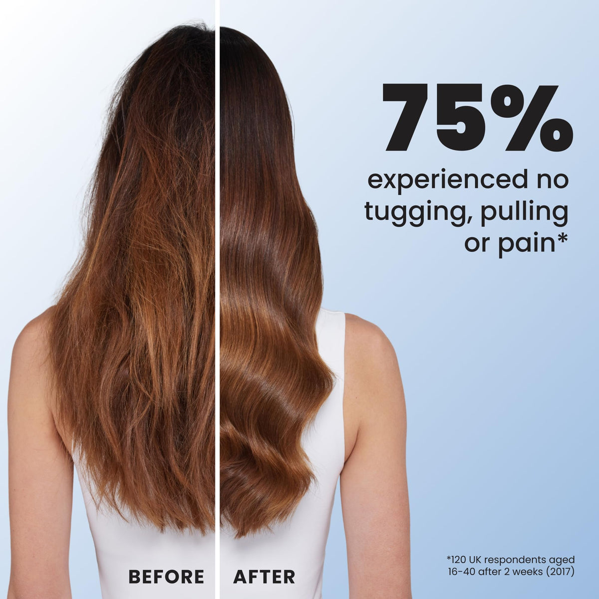 Tangle Teezer The Ultimate Detangler Hair Brush, Denim Blues