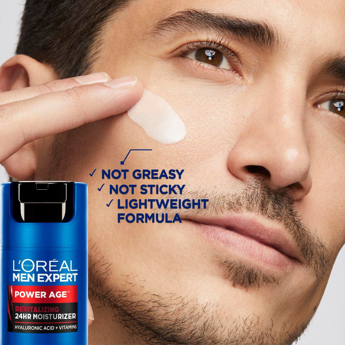 L'Oréal Paris Men Expert 24HR Hydrating Moisturizer for Men, 50 mL