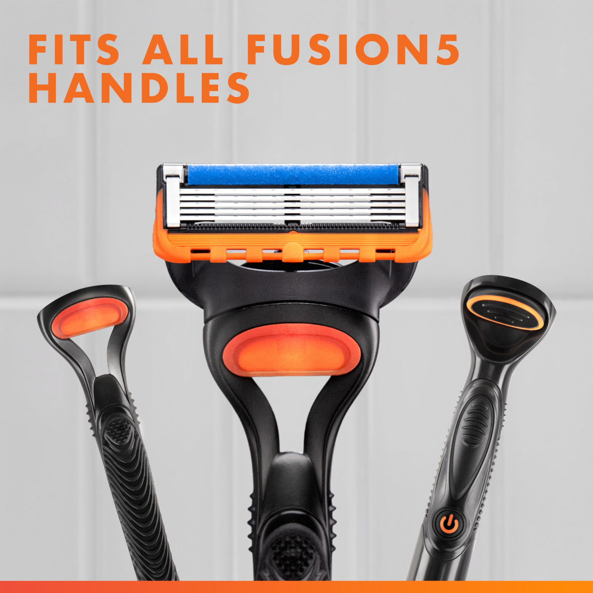 Gillette Fusion5 Razor Blades for Men, 4 Refills