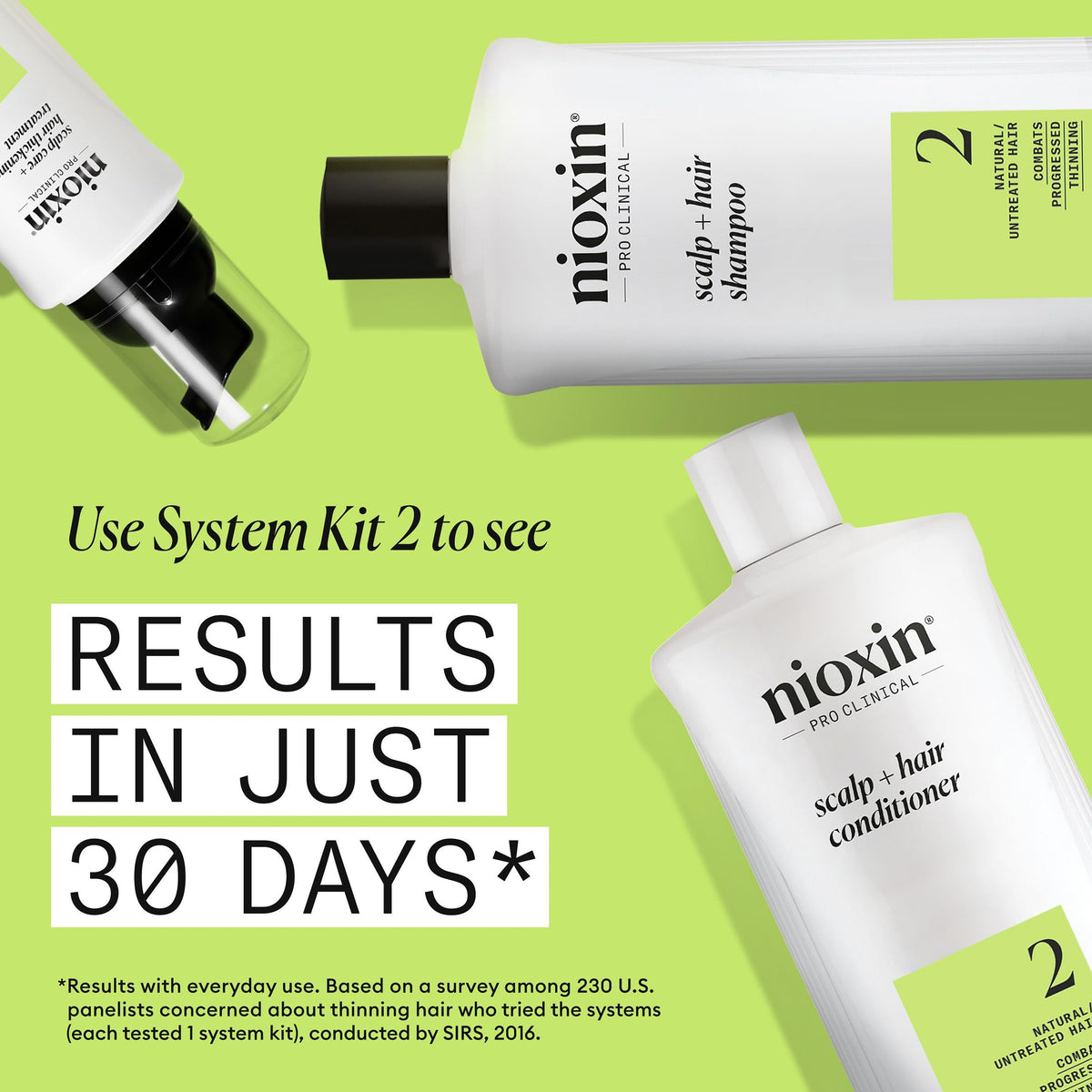 Nioxin Scalp + Hair Thickening System 2 Conditioner, 16.9 fl oz