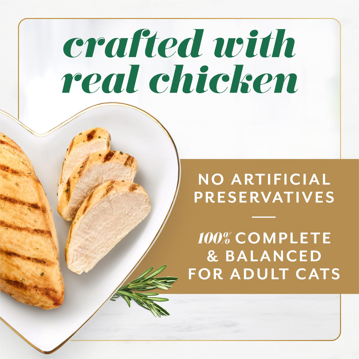 Fancy Feast Gems Mousse Pâté Chicken Wet Cat Food, 57g, 2 Pack x 8