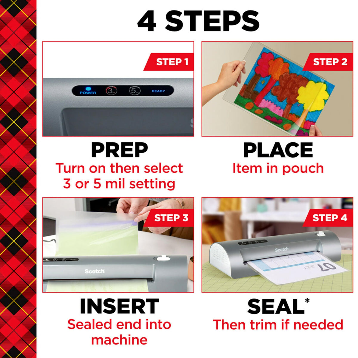 Scotch PRO Thermal Laminator TL906, 9 in
