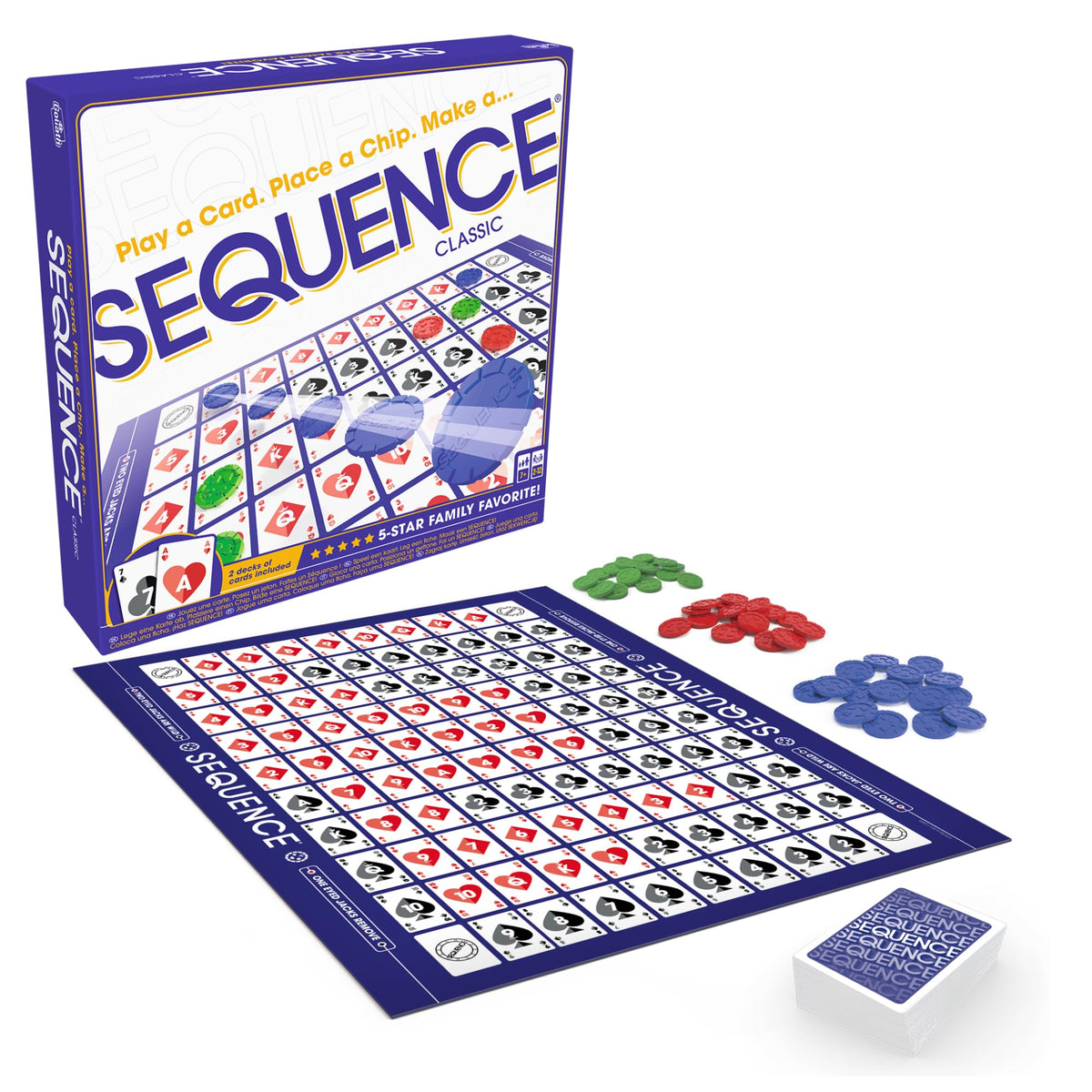 Jax Sequence Original Board Game