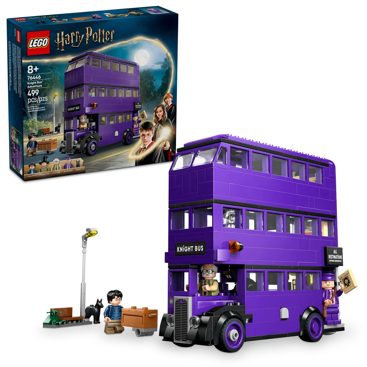 LEGO Harry Potter Knight Bus Adventure Building Set, 76446