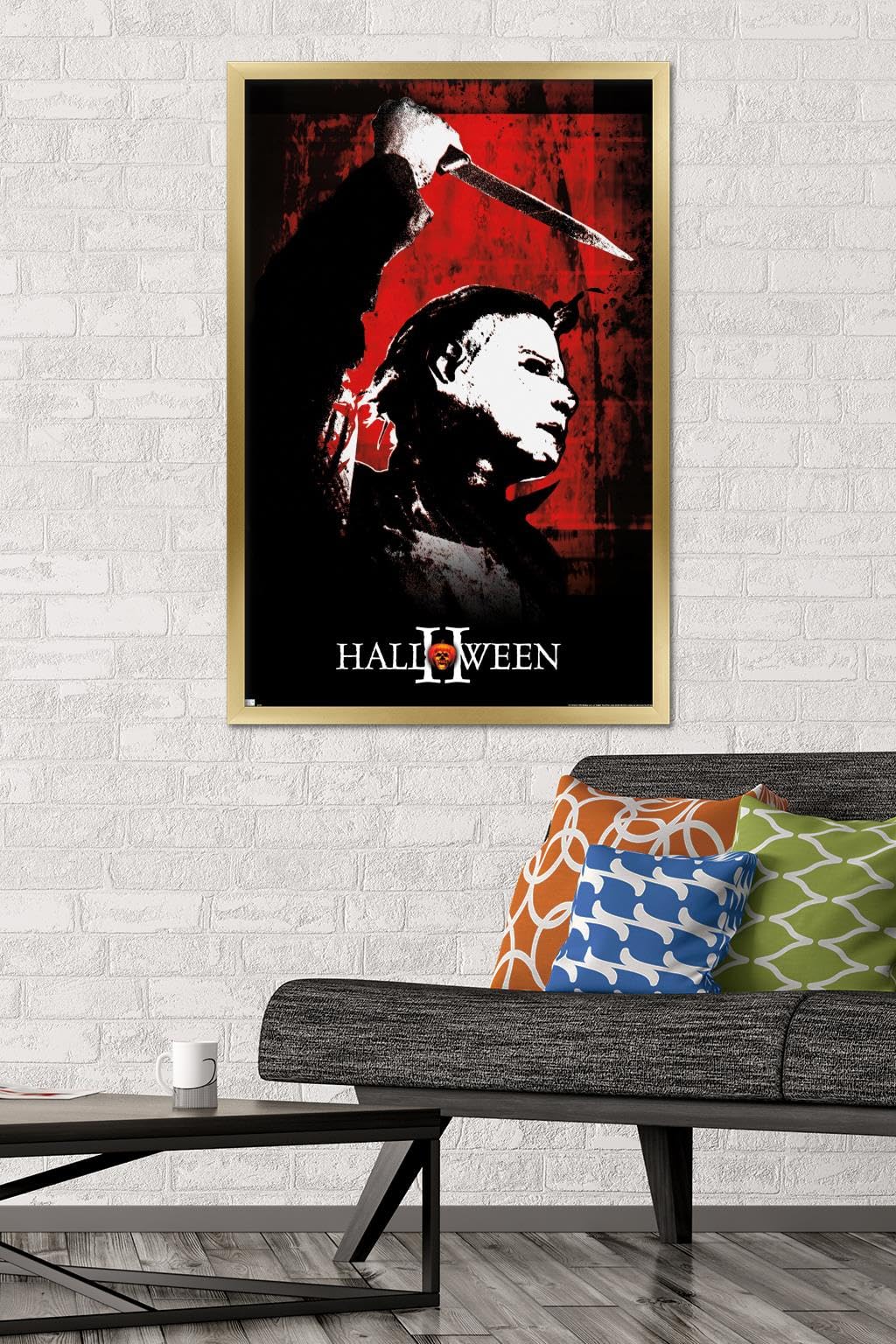 Halloween II Red Wall Poster
