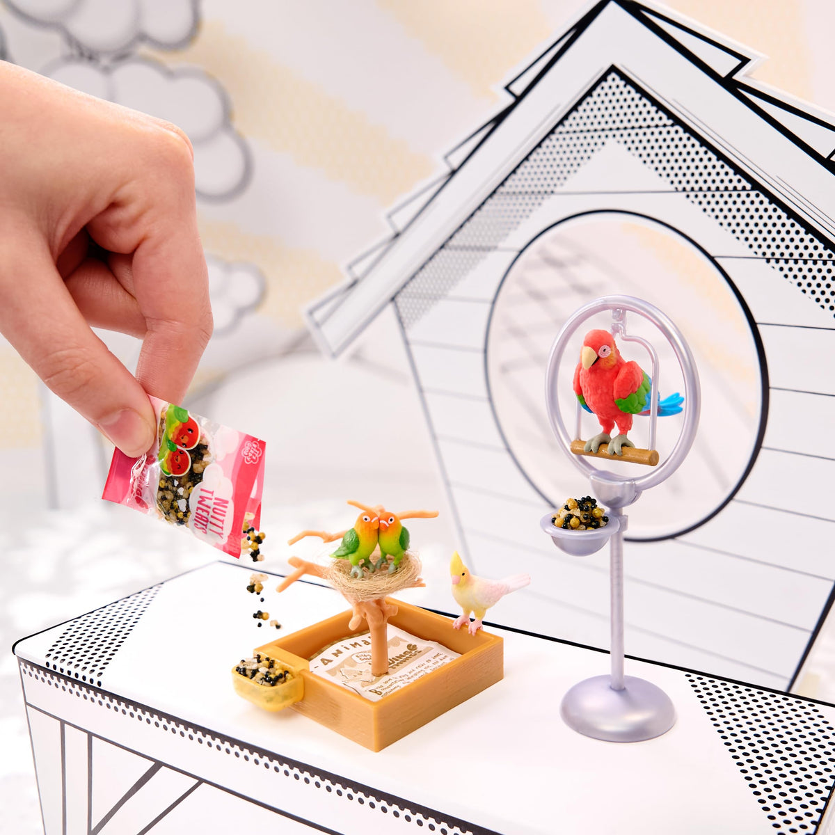 MGA's Miniverse Make It Mini Animals, 3-Pack