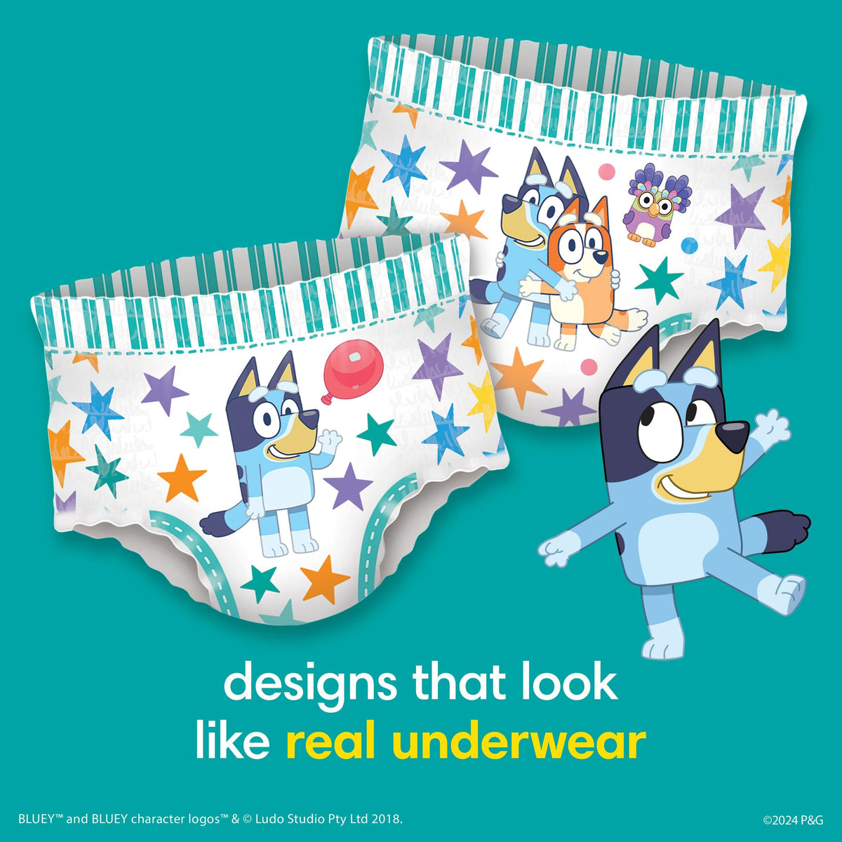 Pampers Easy Ups Training Underwear Boys, Size 2T/3T, 112 Count