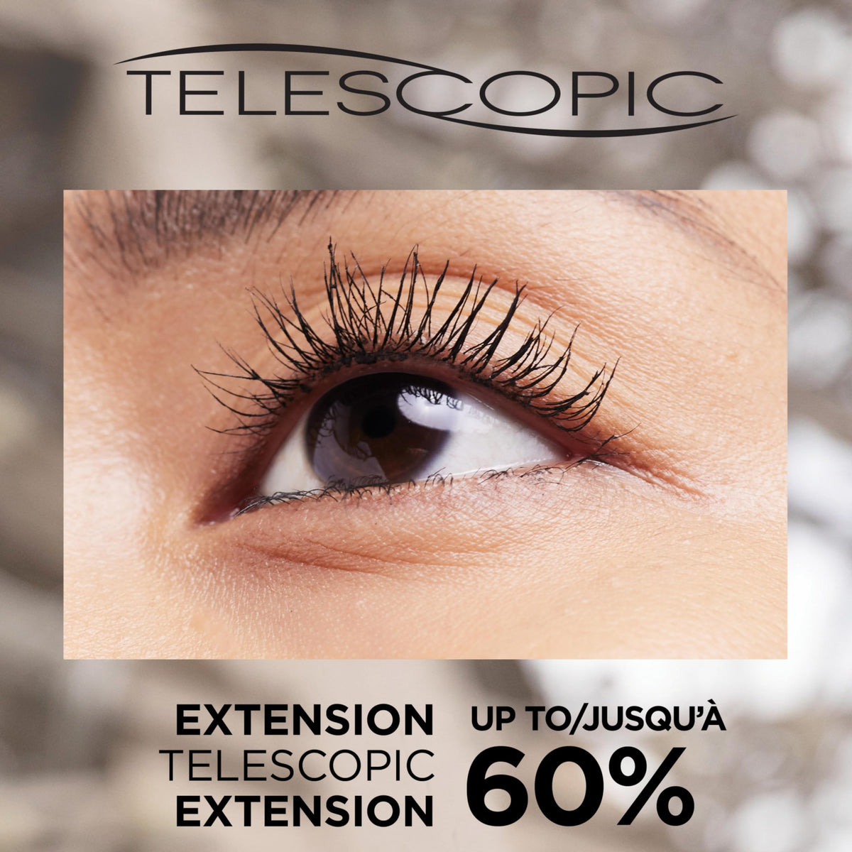 L'Oreal Paris Telescopic Waterproof Mascara, Black, 8 ml