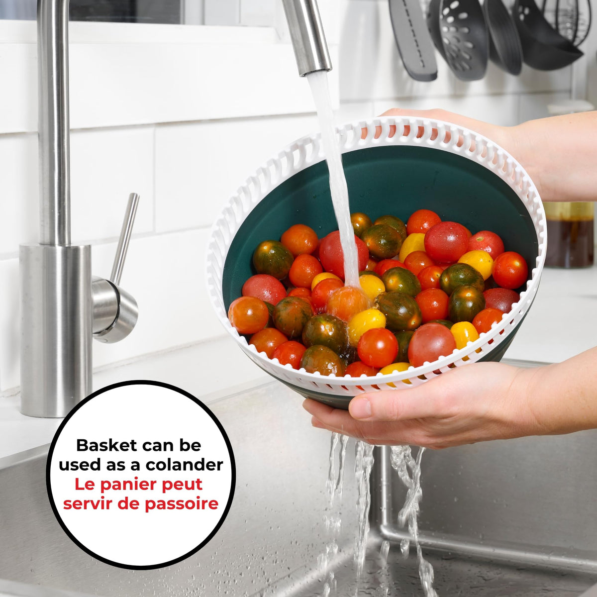 Starfrit Collapsible Salad Spinner, 3L
