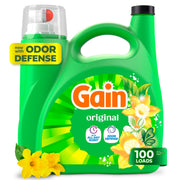Gain Aroma Boost Liquid Laundry Detergent, Original, 4.55 L, 107 Loads