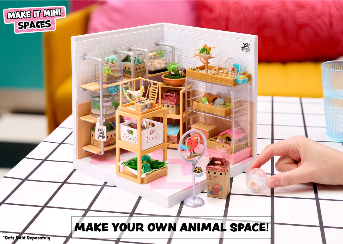 MGA's Miniverse Make It Mini Animals, 3-Pack
