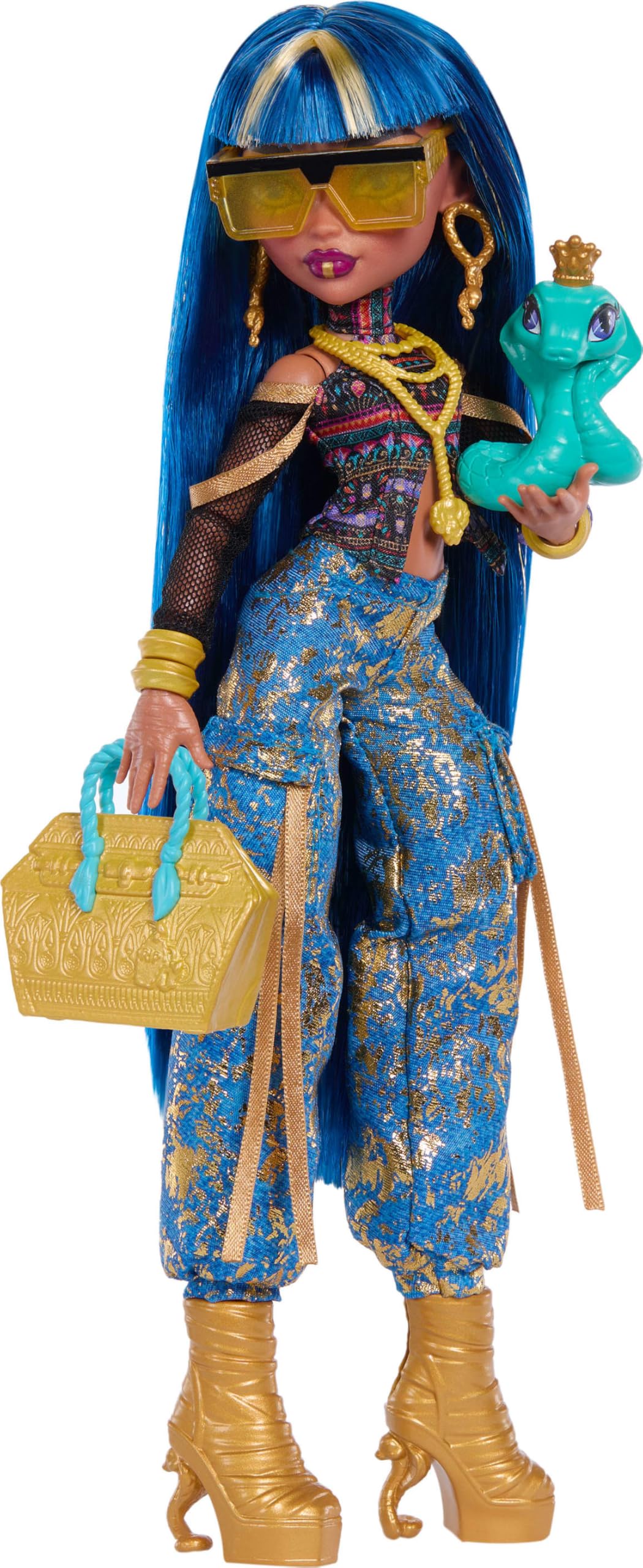 Monster High Cleo De Nile Doll with Pet Cobra