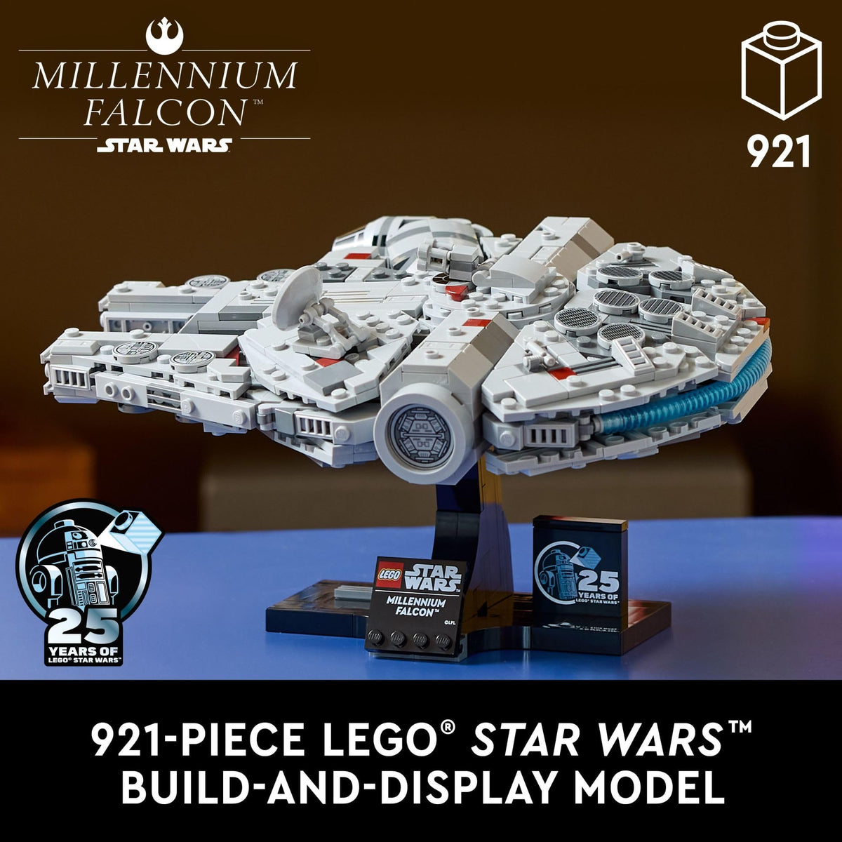 LEGO Star Wars Millennium Falcon A New Hope 25th Anniversary, 75375