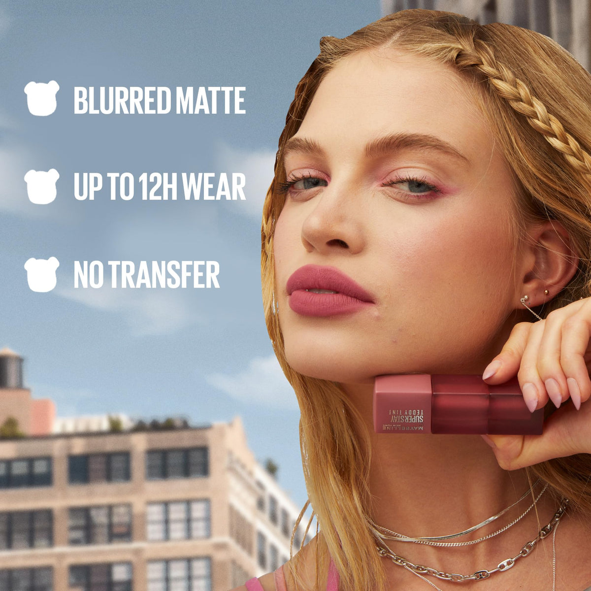 Maybelline Teddy Tint Lip Stain, Skinny Dip