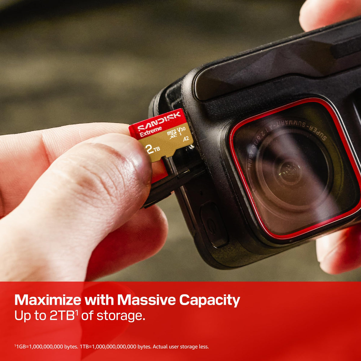 SanDisk 256GB Extreme microSD UHS-I Card, 245MB/s, SDSQXH9-256G-GZ6MA