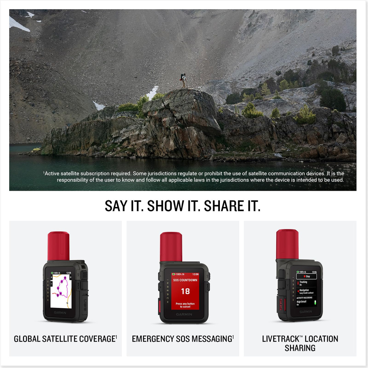 Garmin inReach Mini 3 Plus Satellite Communicator
