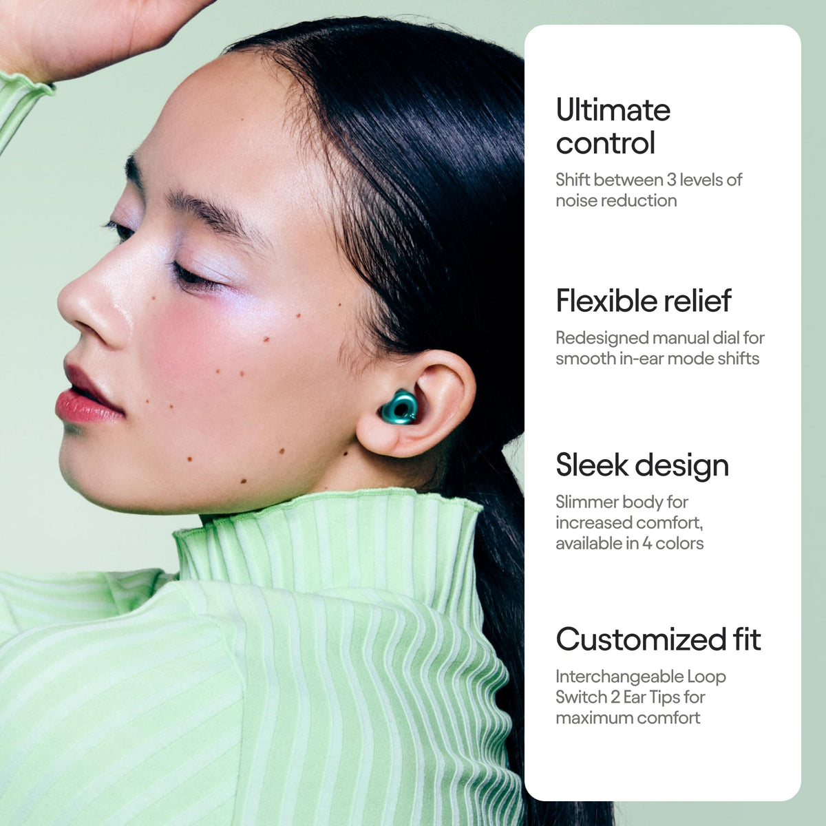 Loop Switch 2 Adjustable Ear Plugs