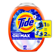 Tide Oxi Max Power PODS Laundry Detergent (45 Count)