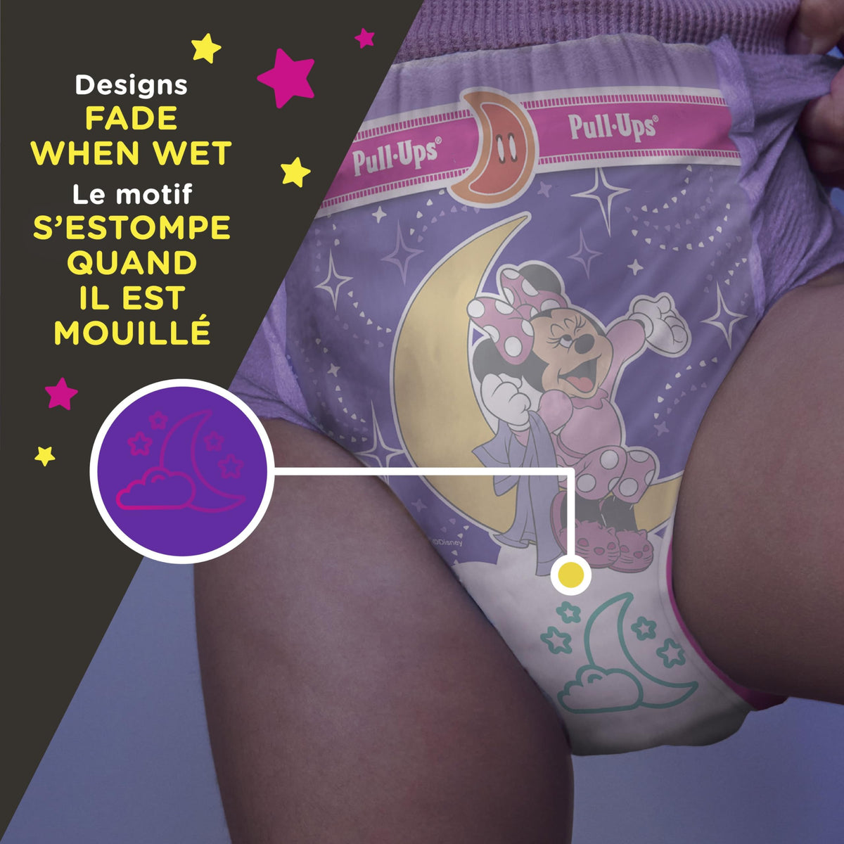 Pull-Ups Girls' Night-Time Potty Training Pants, 5T-6T, 44 Count