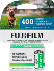FUJIFILM ISO 400 Color Negative Film, 35mm, 36 Exposure, 1 Roll