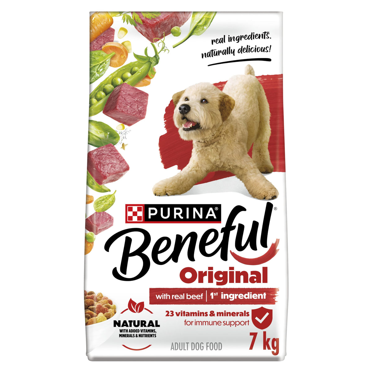 Beneful Originals Dry Dog Food, Real Beef, 7kg