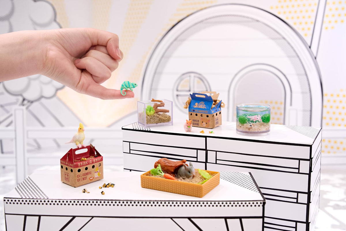 MGA's Miniverse Make It Mini Animals, 3-Pack