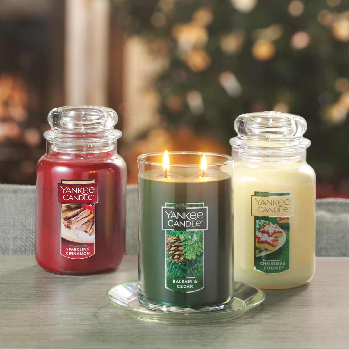 Yankee Candle Original Large Jar Candle, Sparkling Cinnamon, 22 oz