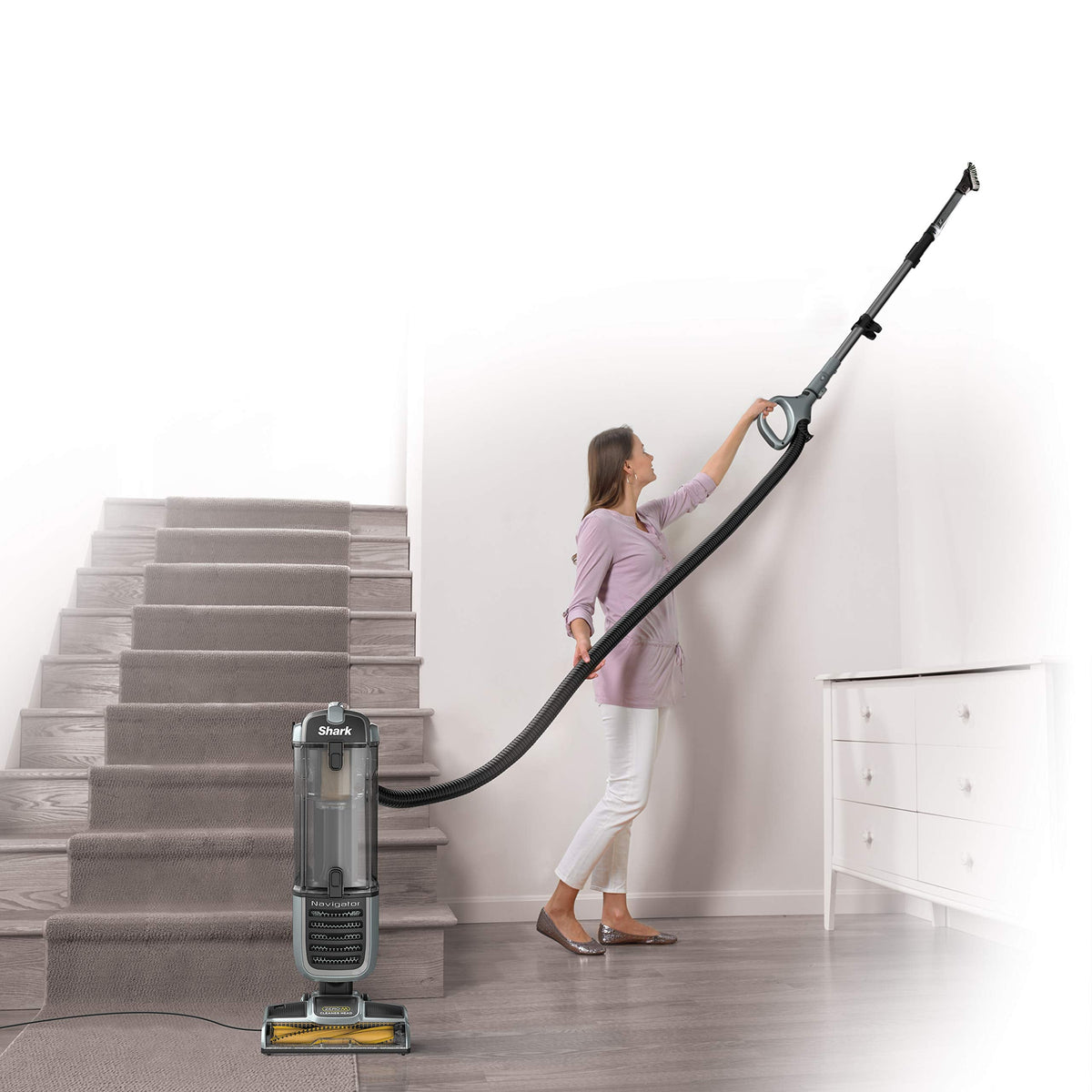 Shark Navigator Self-Cleaning Brushroll Pet Upright Vacuum, ZU62C