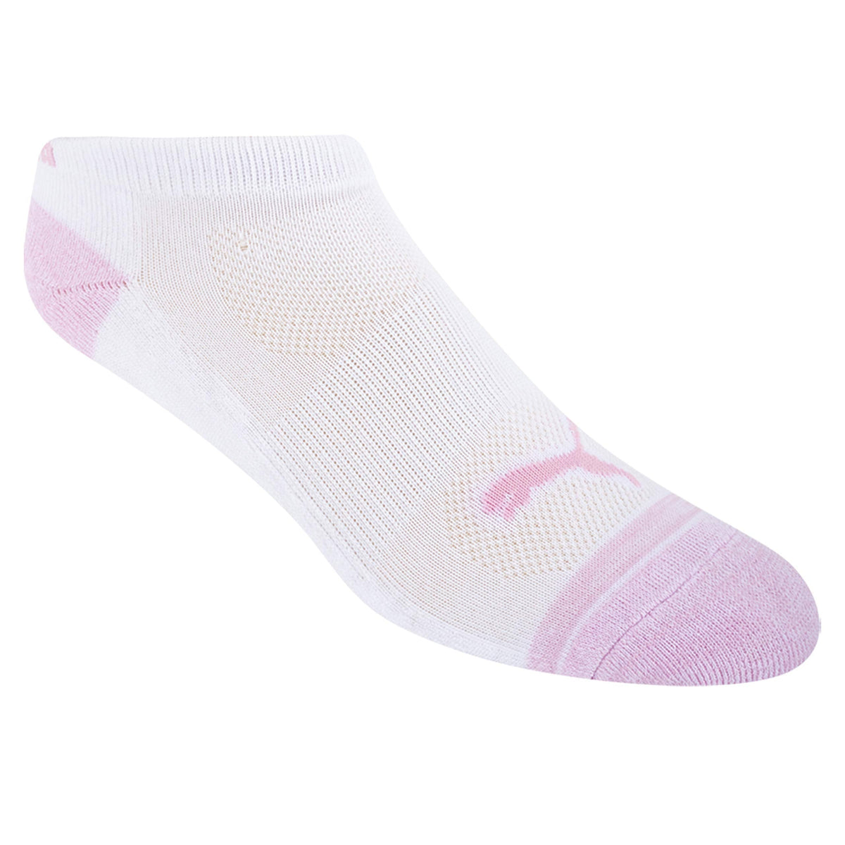 PUMA Women's Low Cut Socks, White, 9-11, 8 Pack