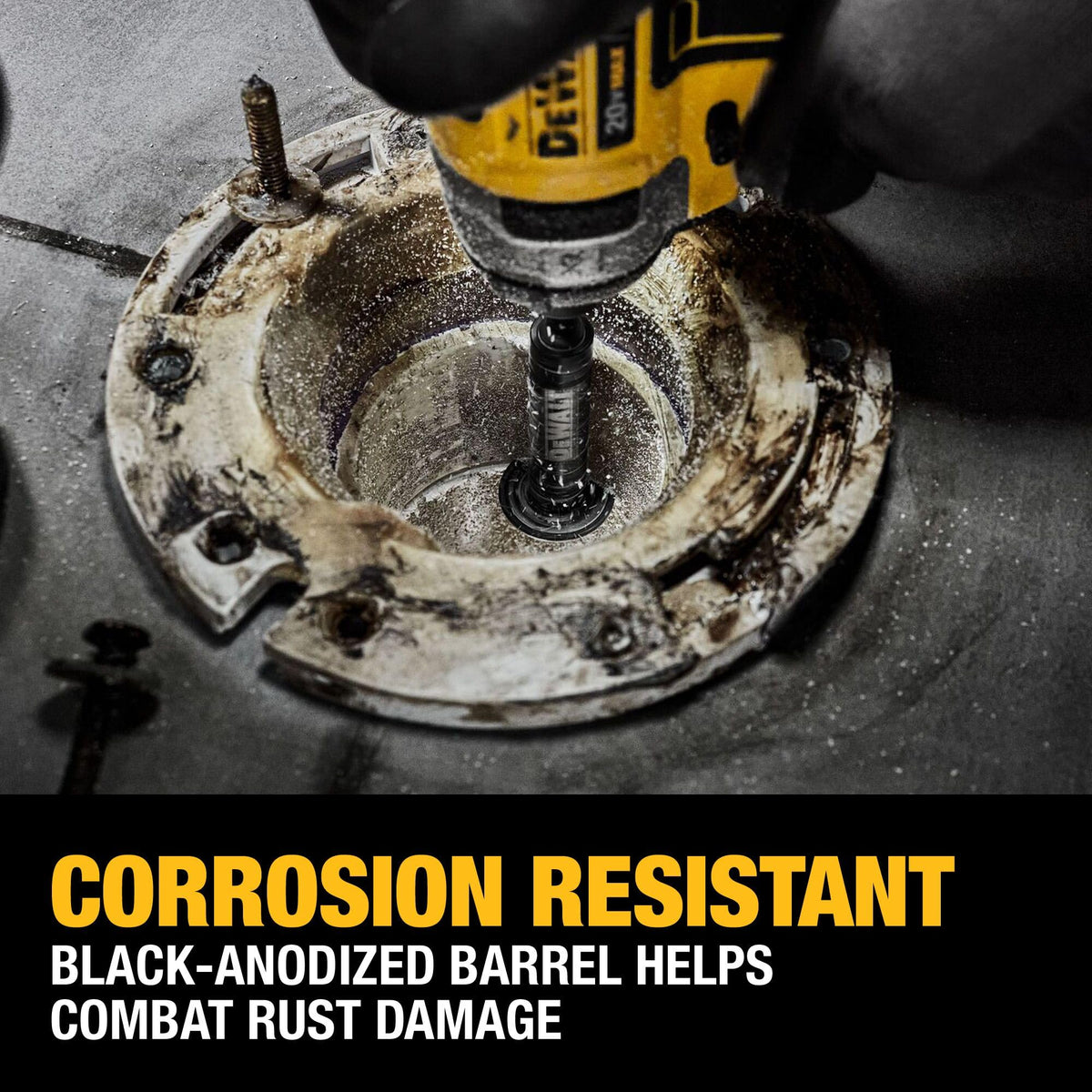 DEWALT Impact Connect Pipe Cutter, PVC, Diamond Grit Wheel, DWAIPCIR